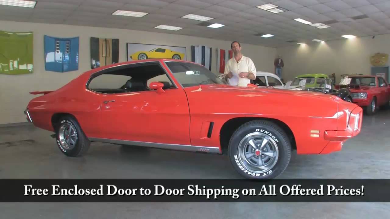 1972 Pontiac GTO 455 for sale with test drive, driving sounds, and walk through video