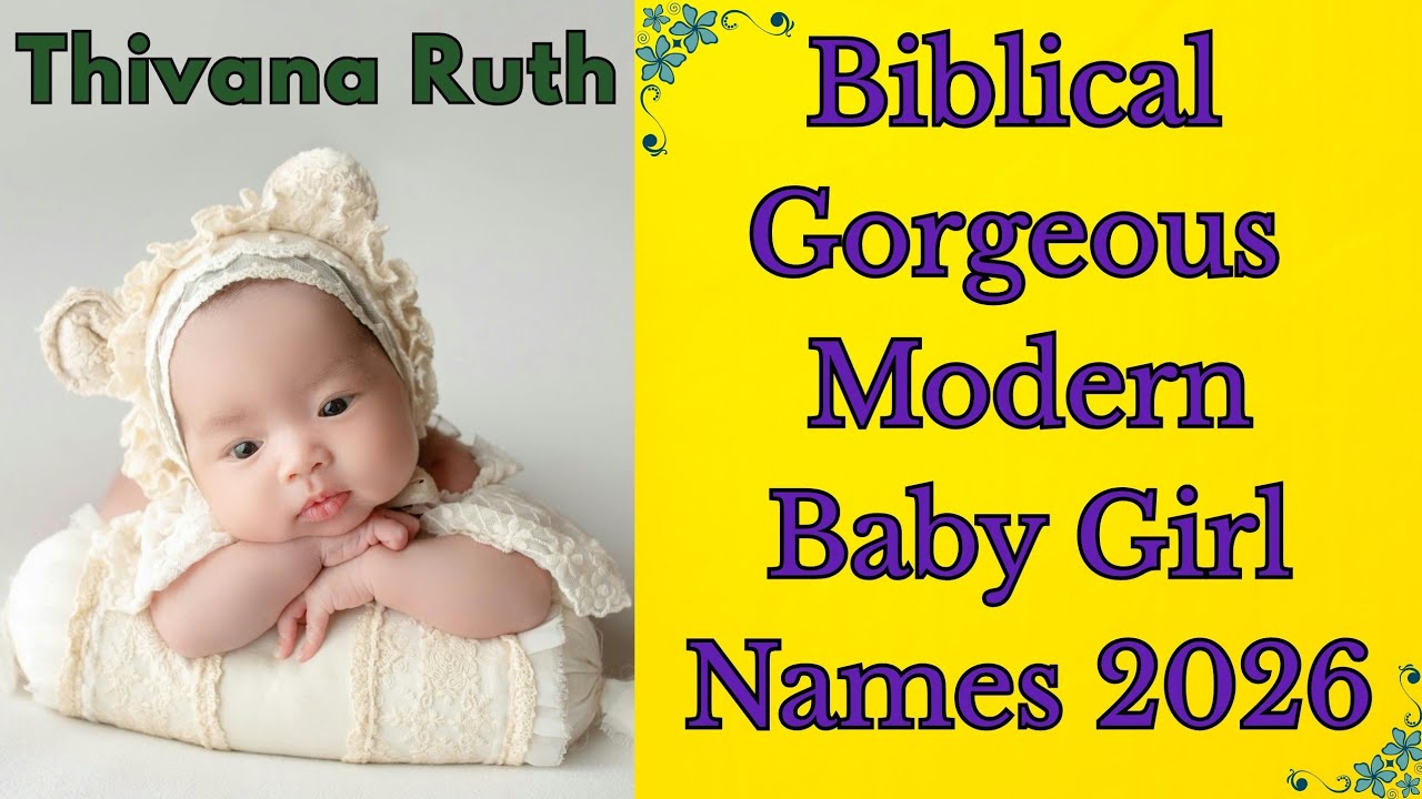 Most Powerful Unique Biblical Girl Baby Names Will DOMINATE 2026! #Christian names#girl #namistry 