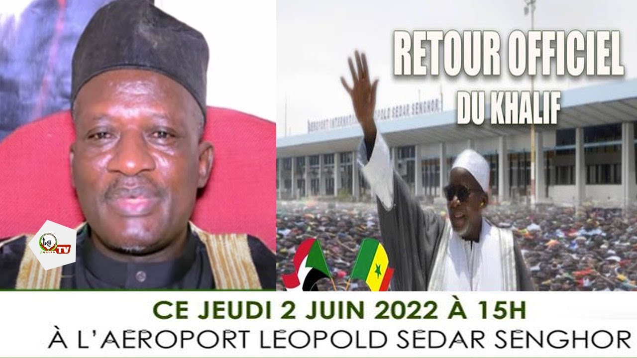 Accueil du Khalif: L'appel de Cheikh Mounhamina I. Niass Pdt de la Jamhiyatu Ansaarud-din national.