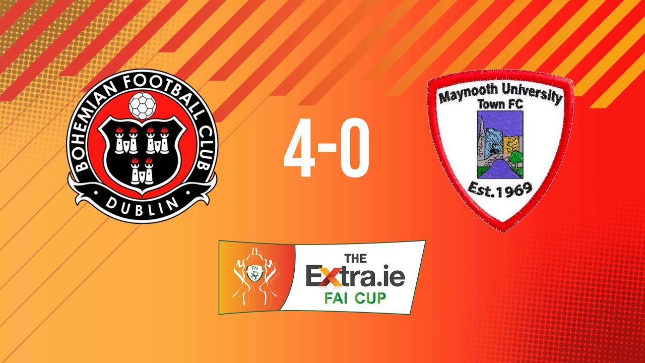 Extra.ie FAI Cup Quarter Final: Bohemians 4-0 Maynooth University Town