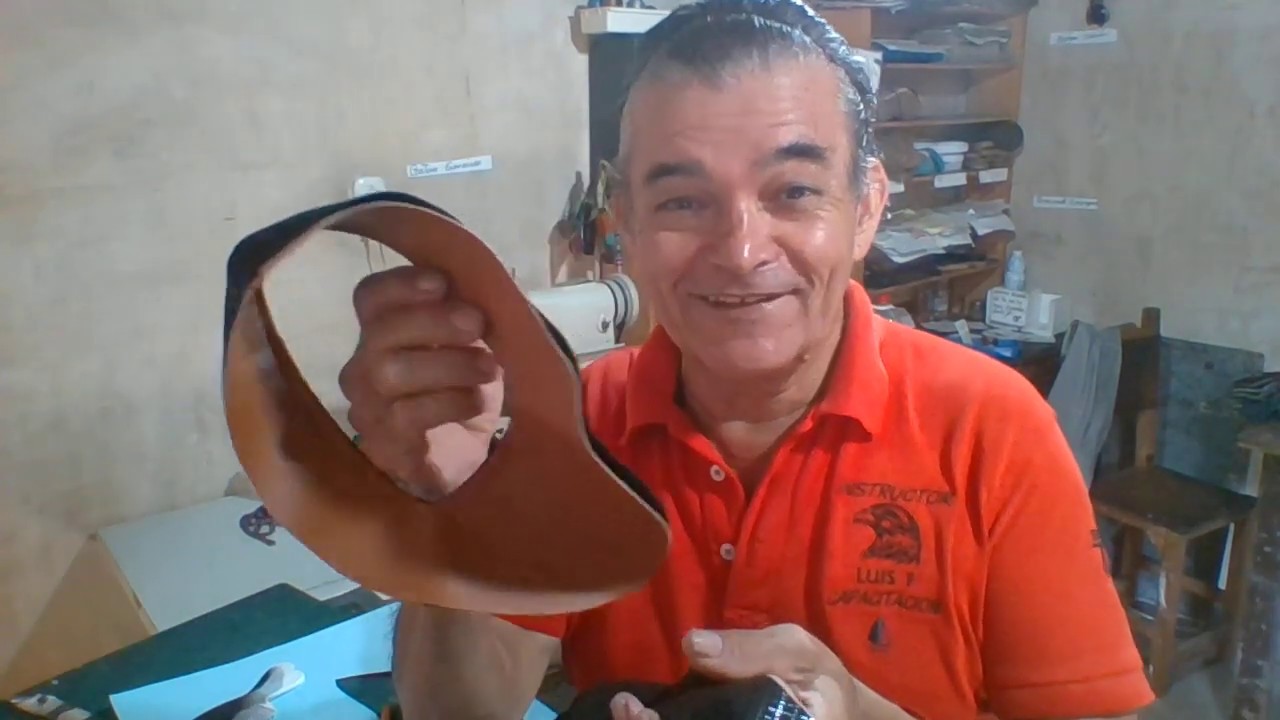 SISTEMA PARA SACAR MOLDES DE  CONTRAFUERTE PARA MONTAR CALZADO profe luisf.