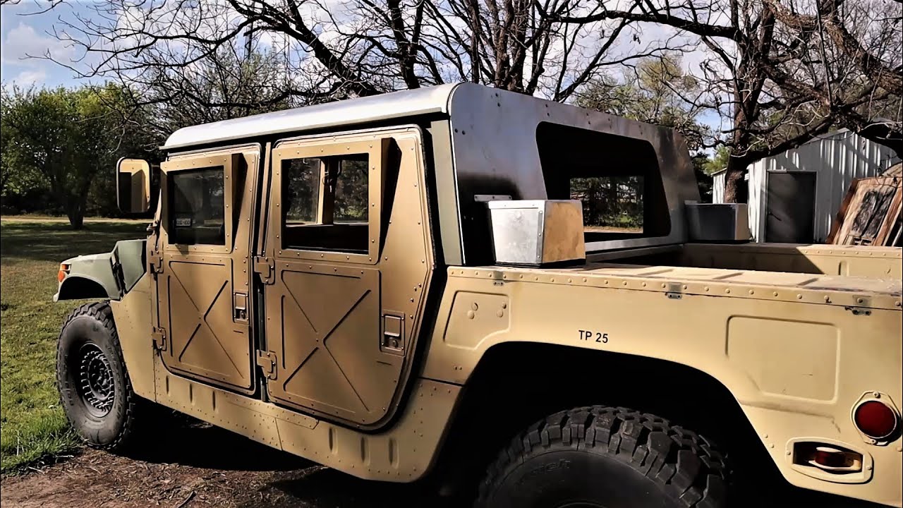 Project Duramax Humvee - 4 Door Hard Top Install Part 2 _ Even better than I thought!