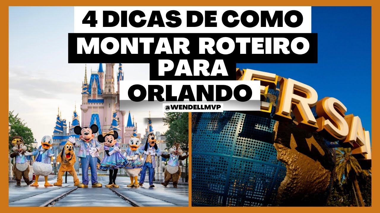 COMO MONTAR O MELHOR ROTEIRO PARA ORLANDO? #disney #universal #disneyworld #universalstudios