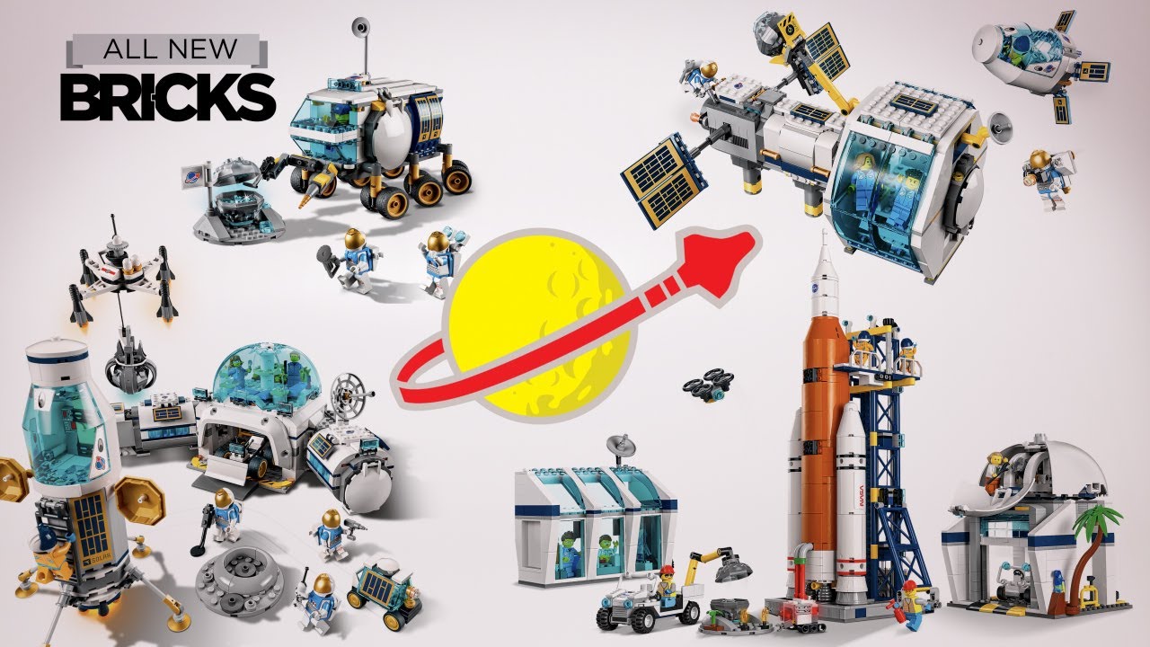 Lego City NASA Inspired Space Compilation of All Sets