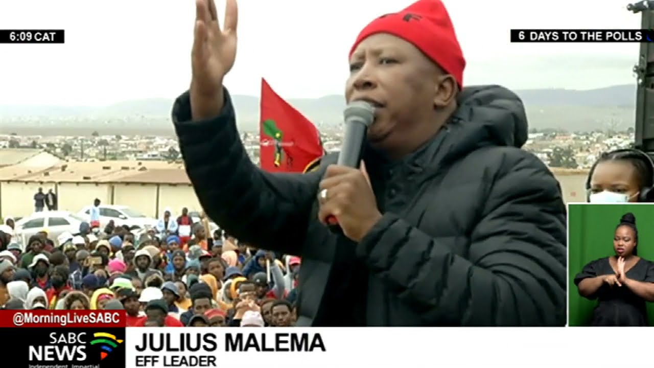 LGE 2021 | Malema promises to restore Mthatha to its former glory