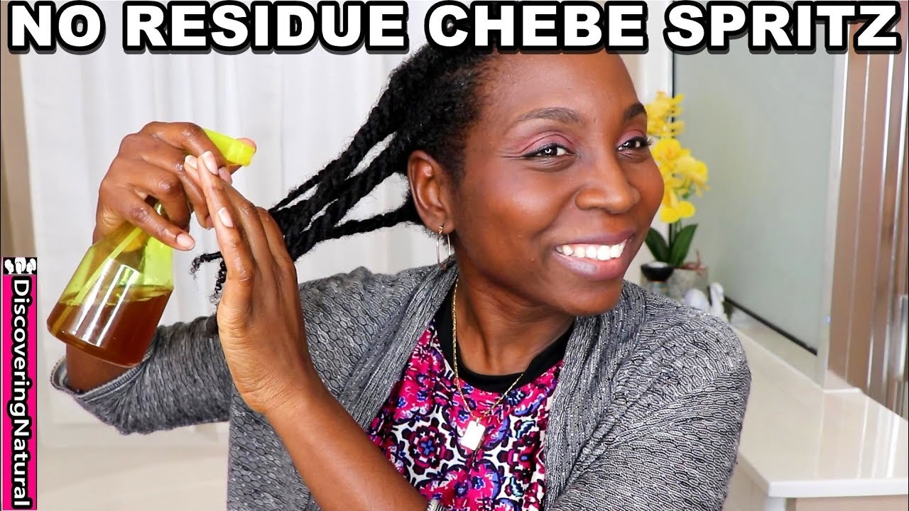 How to Use Chebe Powder without Residue | Chebe Spritz | Natural Hair | DiscoveringNatural