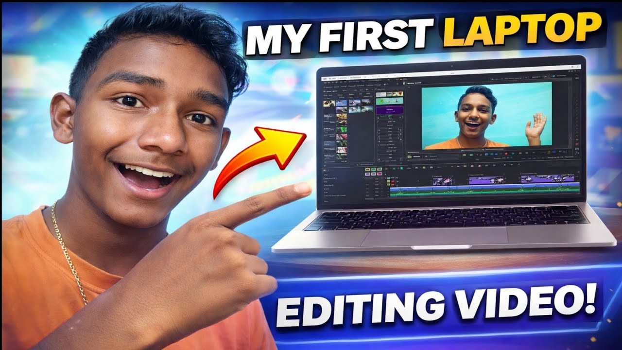 👉 My First Laptop Editing 🔥 First Time Experience