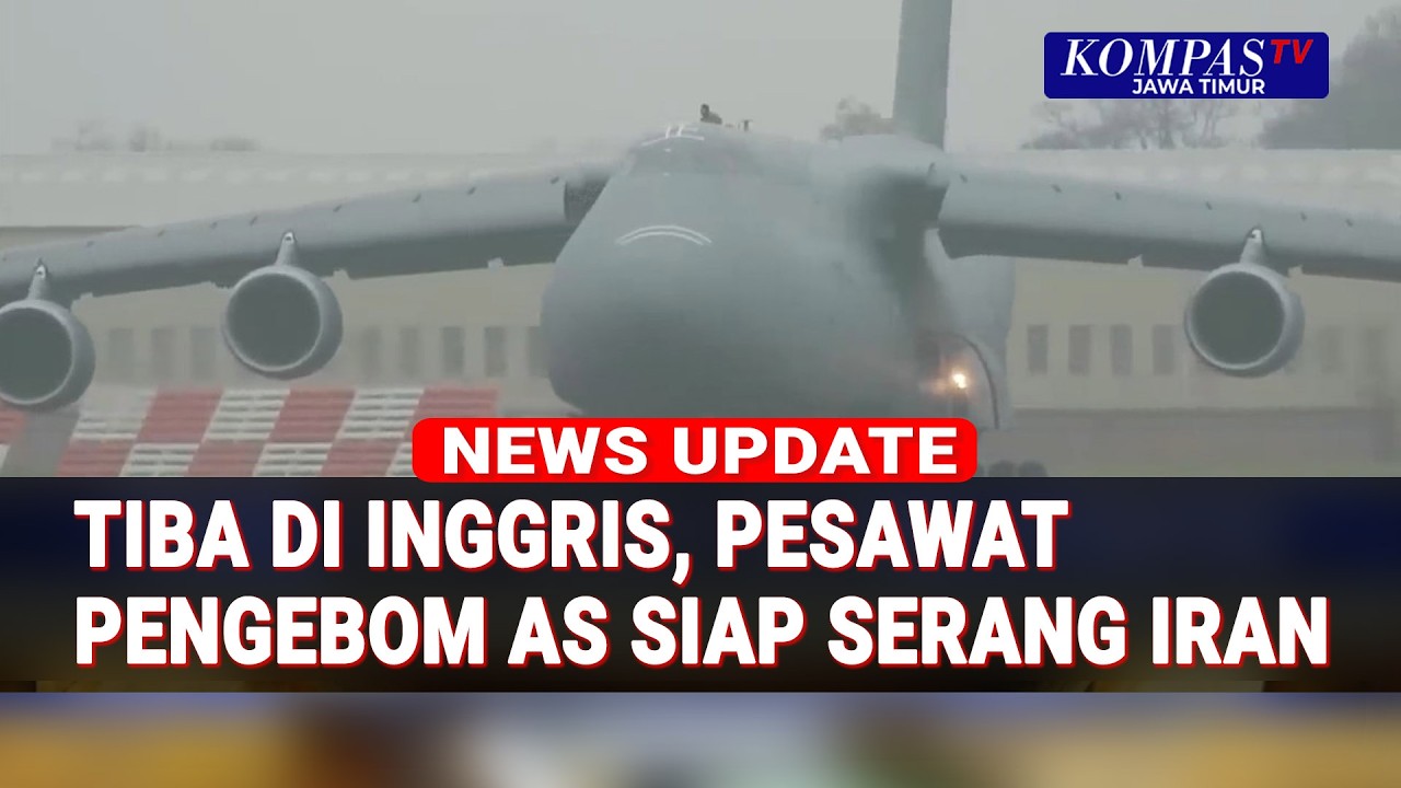 Tiga Pesawat Pengebom B 1 AS Tiba di Inggris, Sinyal Serangan Jarak Jauh ke Iran
