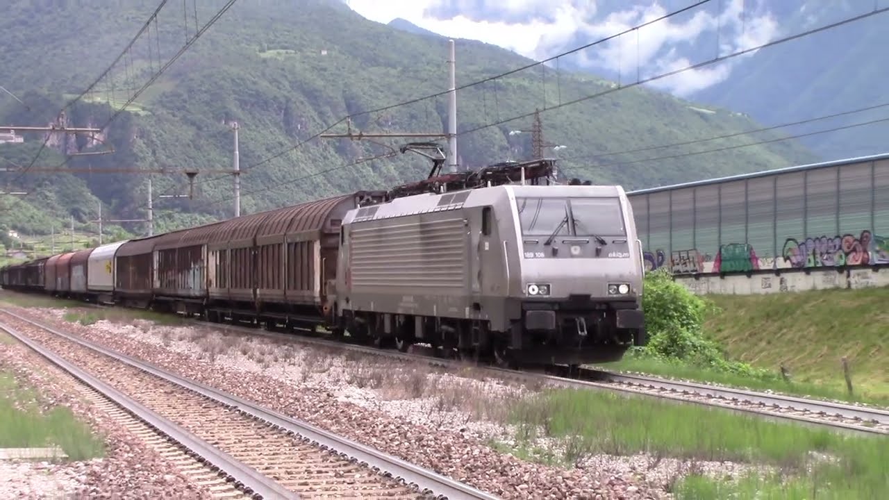 E189.108 IL SALUTO NEL RETTILINEO DEL BRENNERO!!!