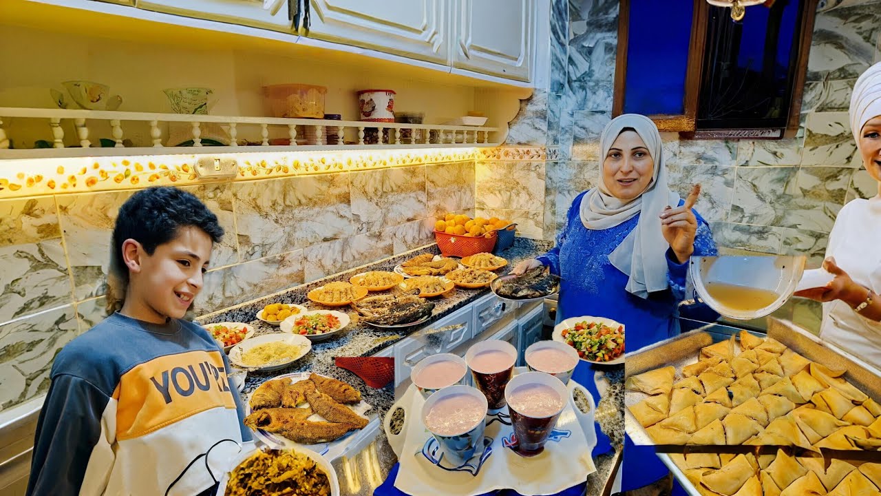  أجمل عزومه💪 ماهما الى فى القلب ❤️ وكانت المفاجأة من اولادى شرفونى 🥰