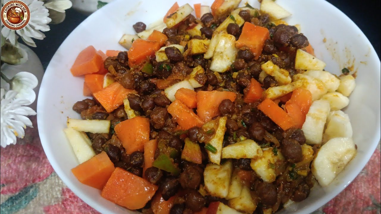 Iftar special chana chaat/chana chaat recipe/healthy & tasty chana chaat