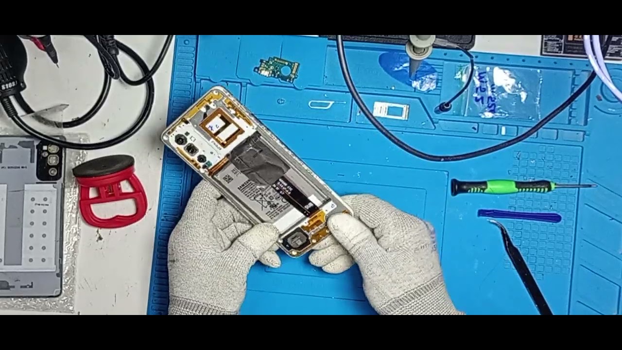 Troca da sub placa Samsung Galaxy M52 modelo: M526 f