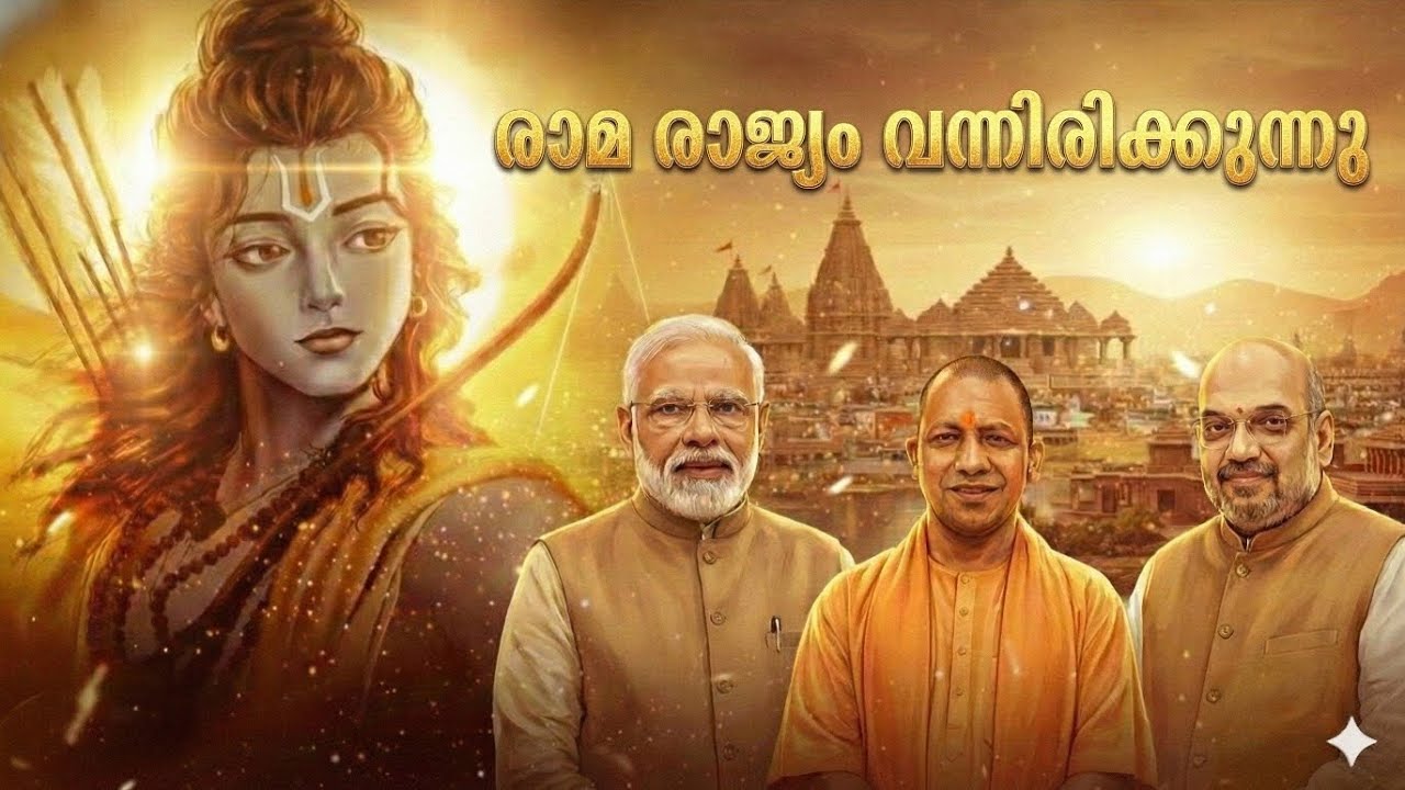 #Every Hindu MUST Watch This! 🚩 Ayodhya Ram Mandir Celebration Anthem | Jai Shree Ram Malayalam song
