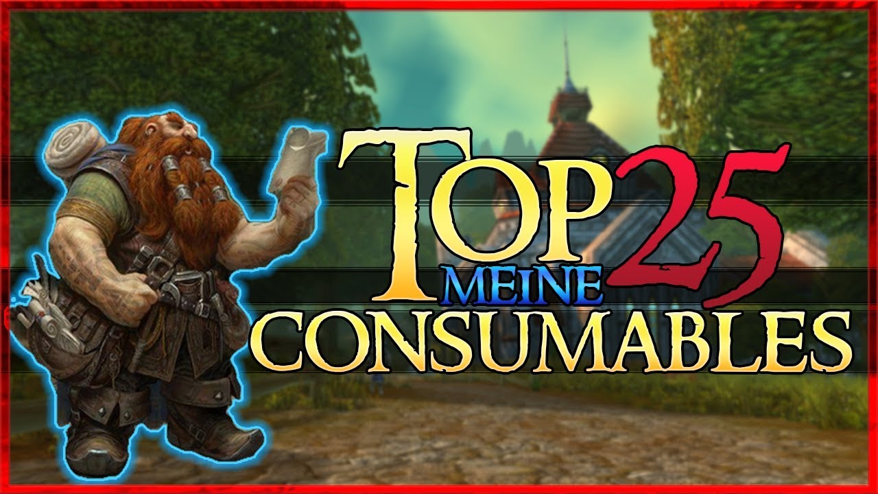 Meine Top 25 Consumables in WoW Classic