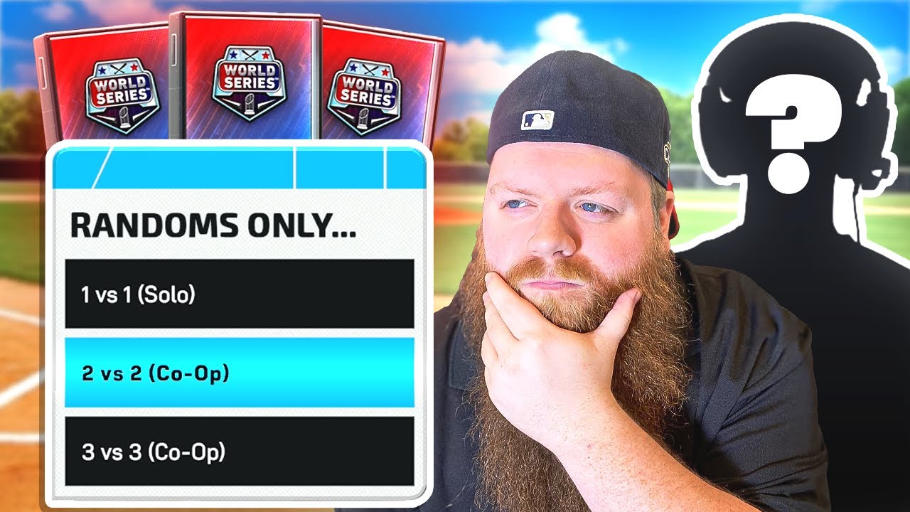 Can I Make Co-Op World Series ONLY Playing With Randoms? MLB The Show 25 