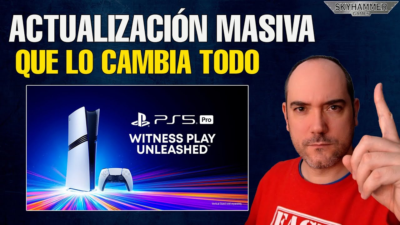 💥PLAYSTATION LANZARÁ UNA IMPORTANTE ACTUALIZACIÓN PARA PS5 PRO MUY PRONTO, NUEVOS JUEGOS PS PLUS