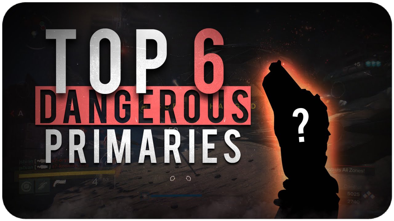 Destiny Top 6 Dangerous Primaries in Trials of Osiris