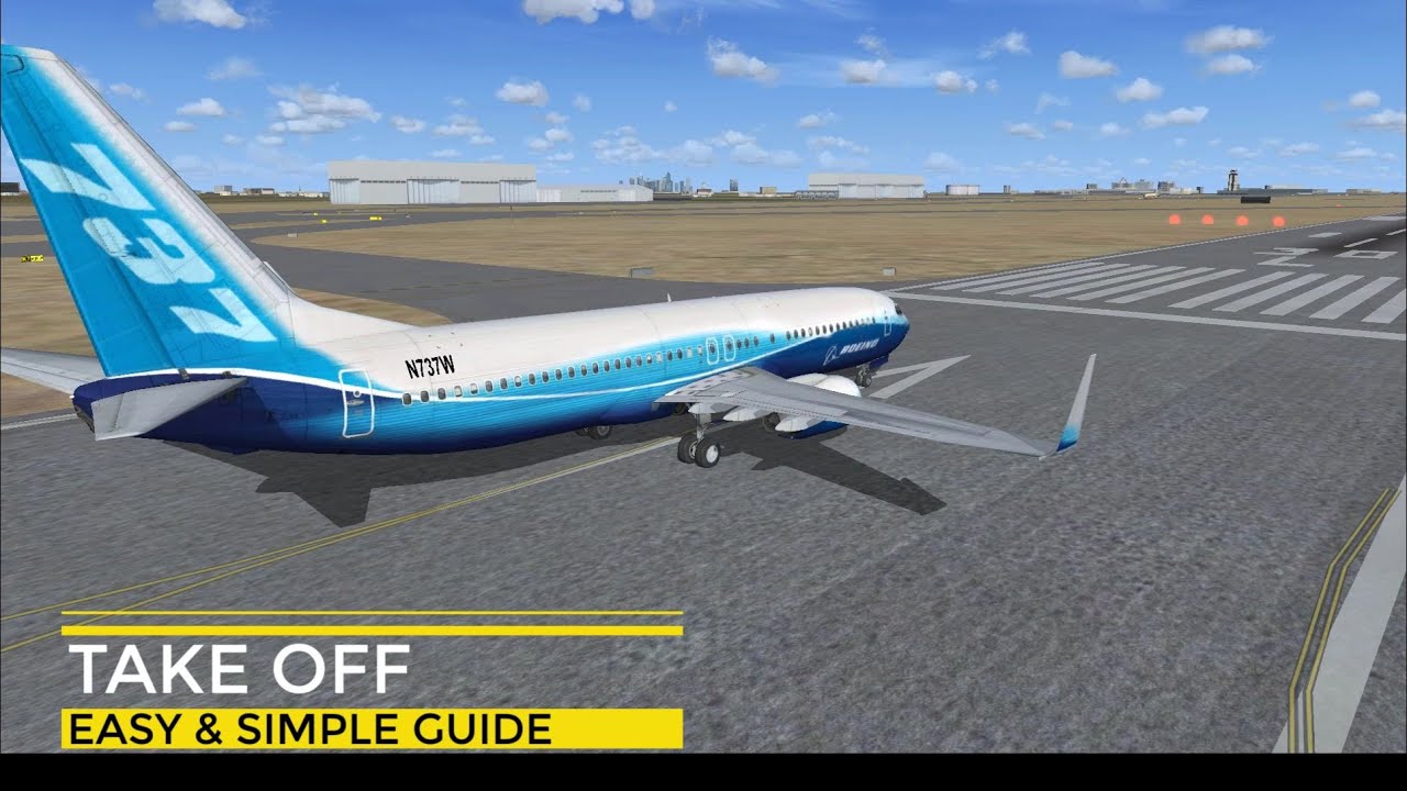 FSX How to Take-Off - Easy Simple Quick Guide | Tutorial - Boeing 737-800 | [Learn FSX Take-Off ]