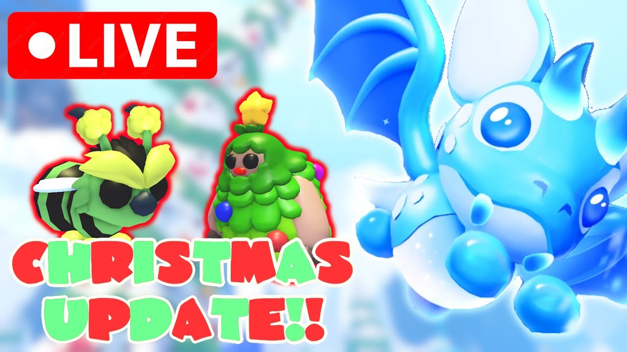 CHRISTMAS UPDATE IS HERE! LIVE Week 1 | Roblox Adopt Me | Riivv3r