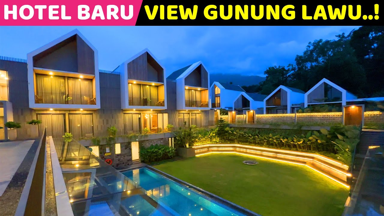 HOTEL BARU VIEW LANGSUNG GUNUNG LAWU...! Facade Hotel Review | Hotel bagus di Tawangmangu