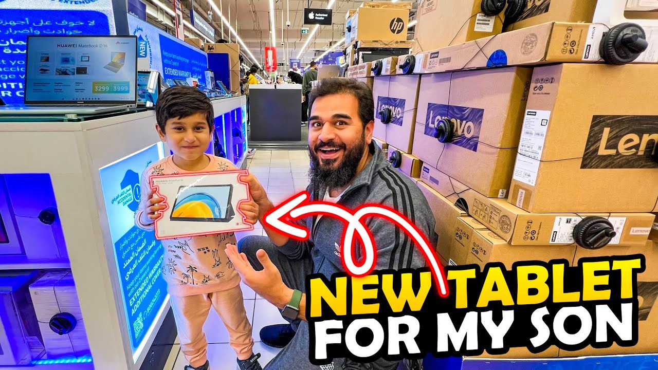 Abdul kabeer ko tablet gift kardia📱💝 phir begum ne bhi kharcha karwaya 😳