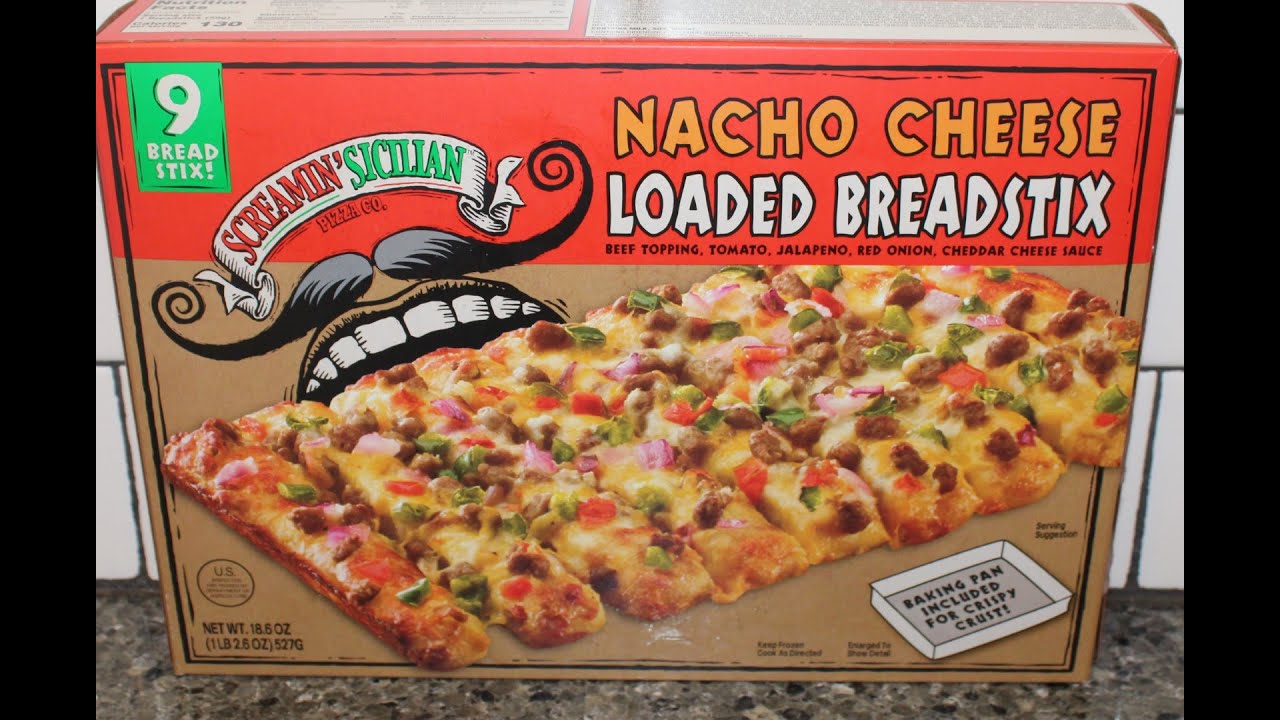 Screamin’ Sicilian Pizza Co. Nacho Cheese Loaded Breadstix Review
