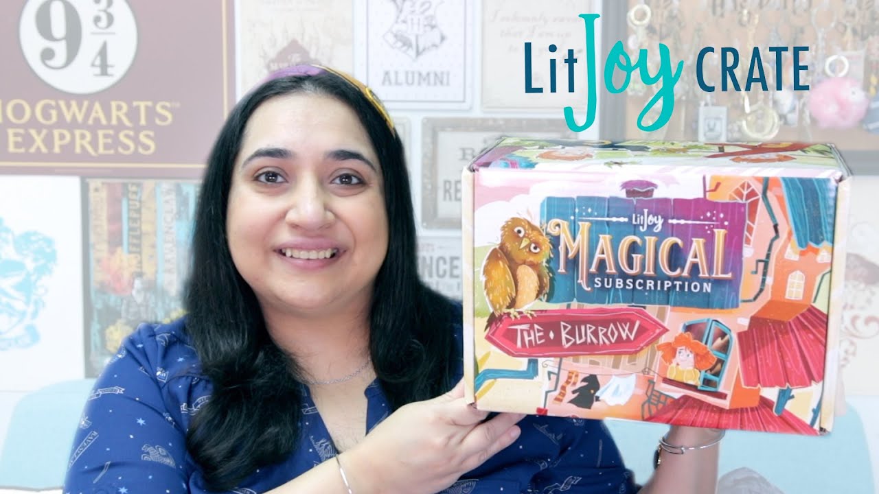 LITJOY CRATE MAGICAL SUBSCRIPTION BOX - THE BURROW | HARRY POTTER UNBOXING!
