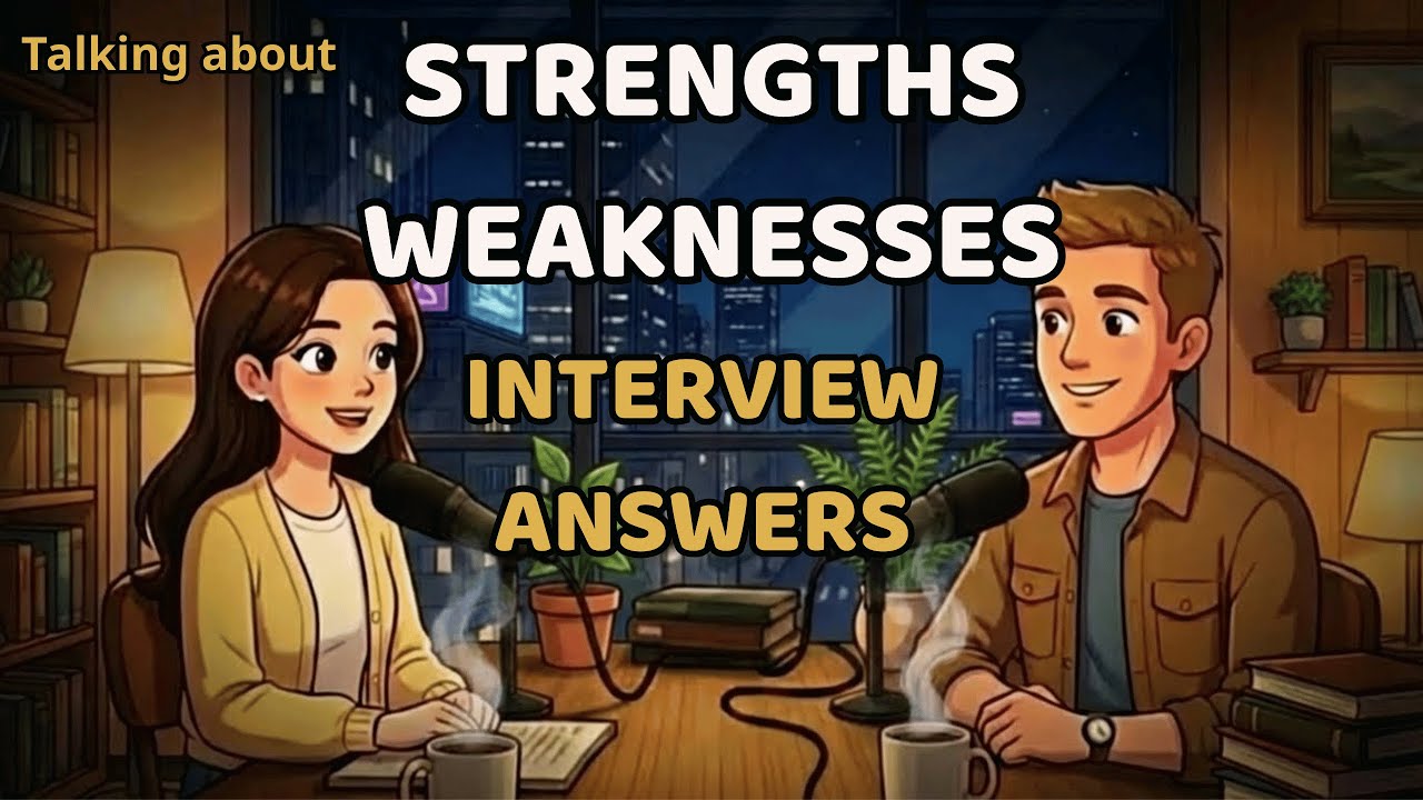 Strengths & Weaknesses in English: 20 Best Answers for Job Interviews (Roleplay + Practice)