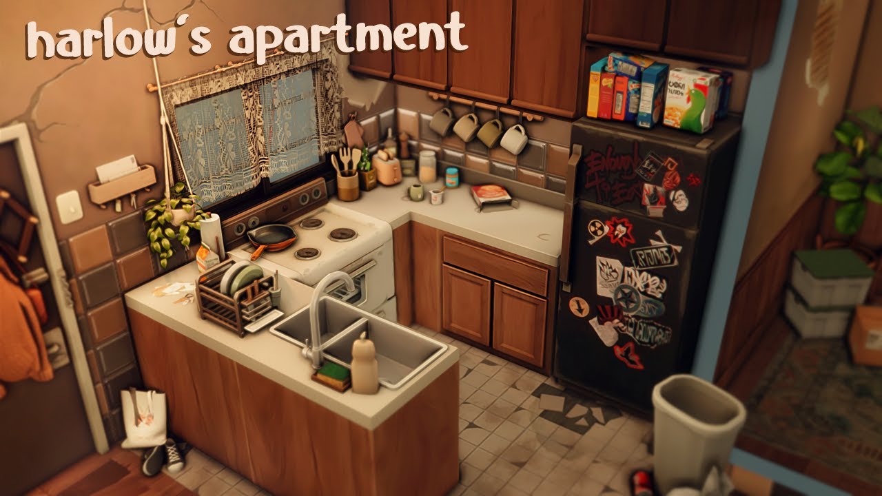 Harlow's Dingy Apartment ~ Whimsy Stories ~ Speed Build + CC List
