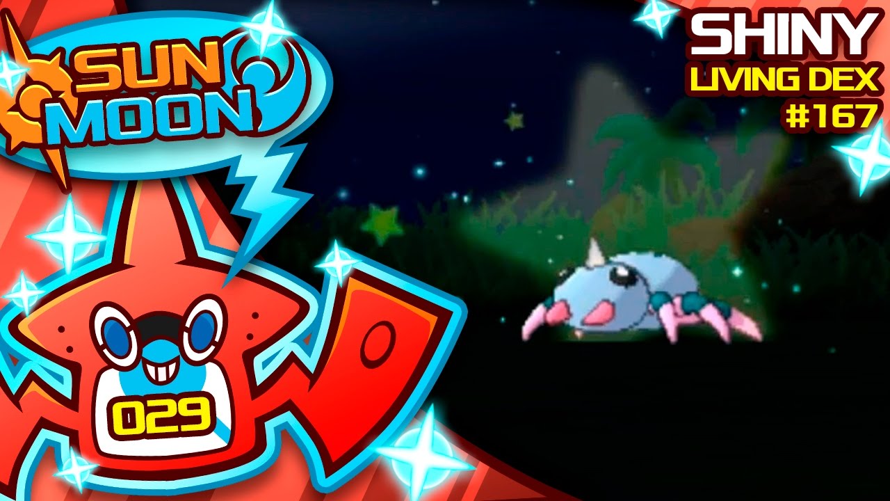 LUCK IS BACK! SHINY SPINARAK!! Quest For Shiny Living Dex #167 | Sun Moon Shiny #29