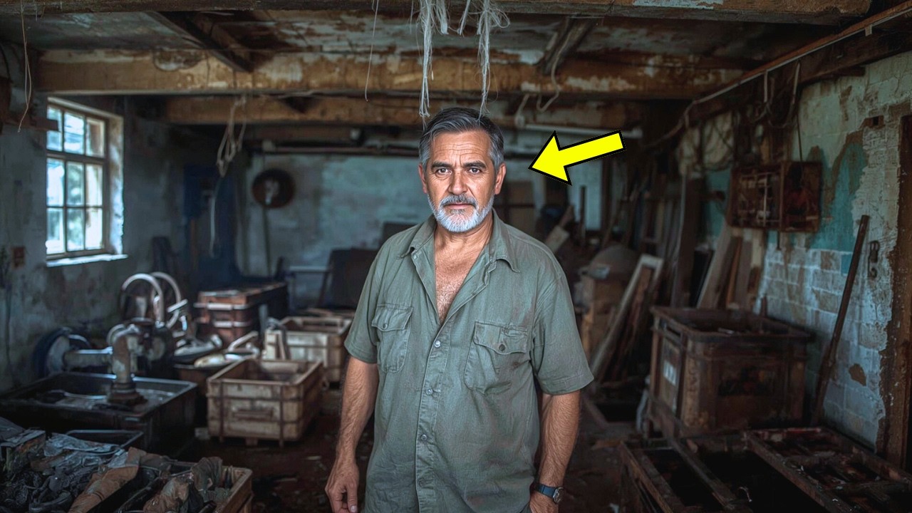 Single Dad Returned to Grandfather's Rusted Ironworks After 16 Years—What He Found in the Basement..