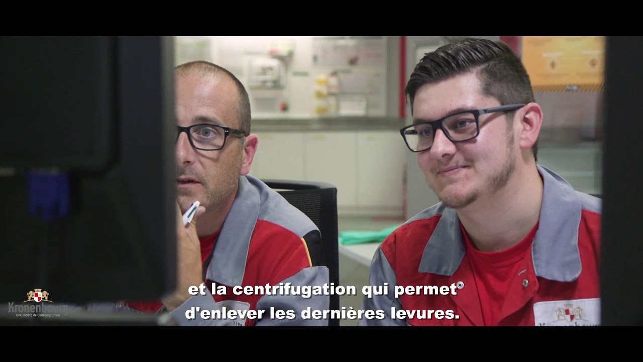 Dylan, conducteur-process à la brasserie d'Obernai