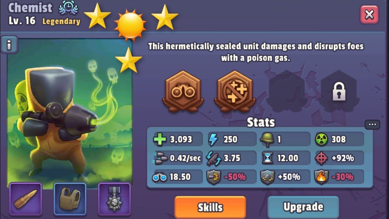 Guns Up Mobile (Unlocking the Legendary Toxic Unit Chemist🔥)