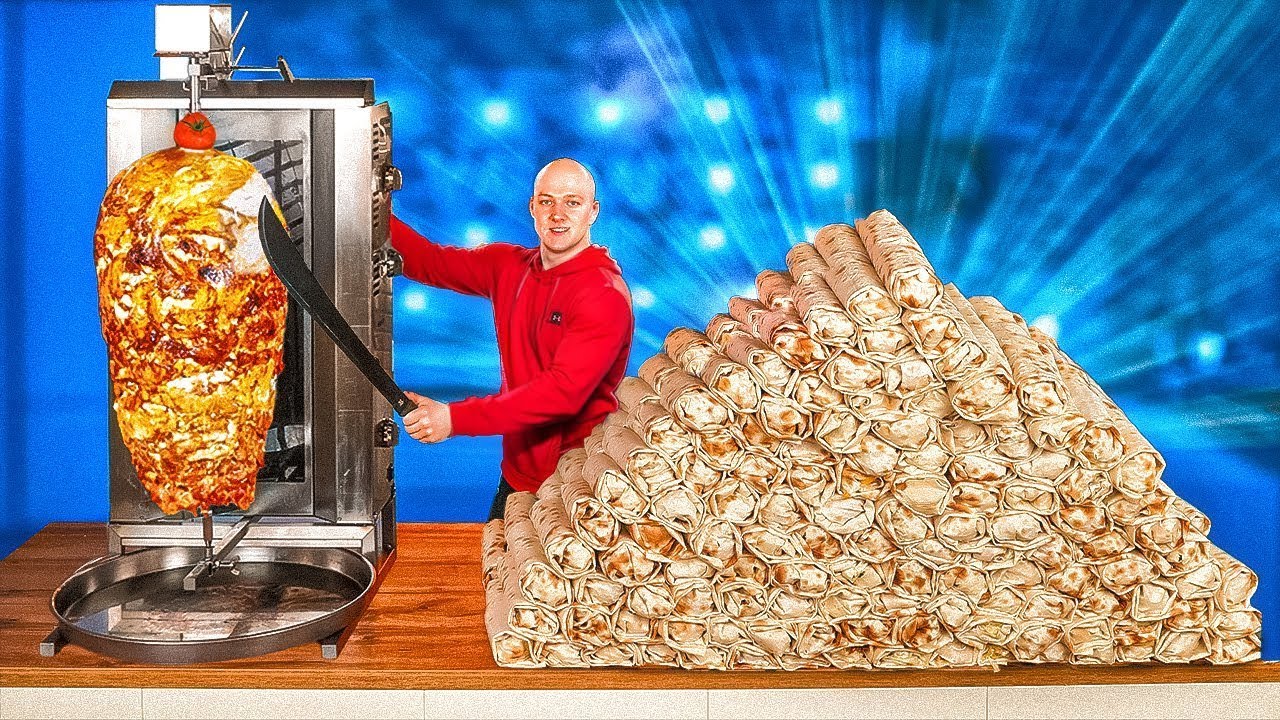 Quanto Shawarma Si Ottiene Da 1 Spiedo Di Pollo da VANZAI