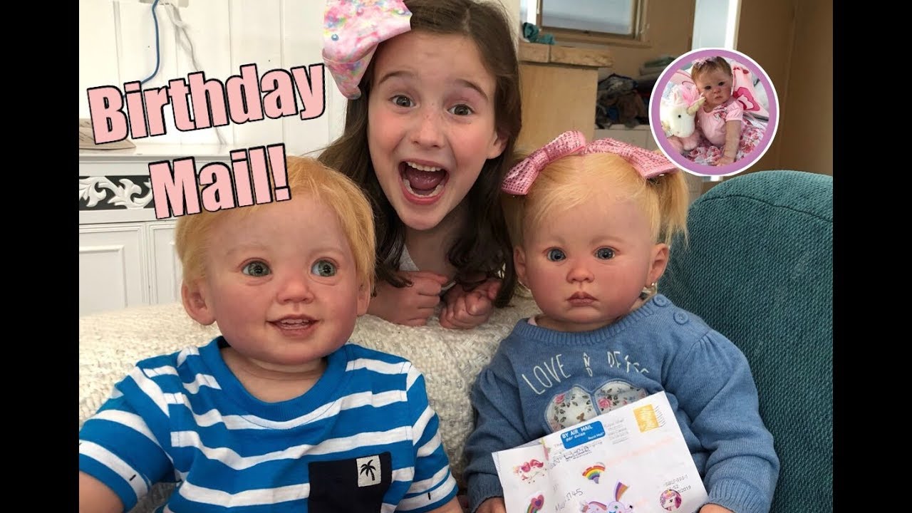 Reborn Toddlers & Aliyah Open Birthday Mail!