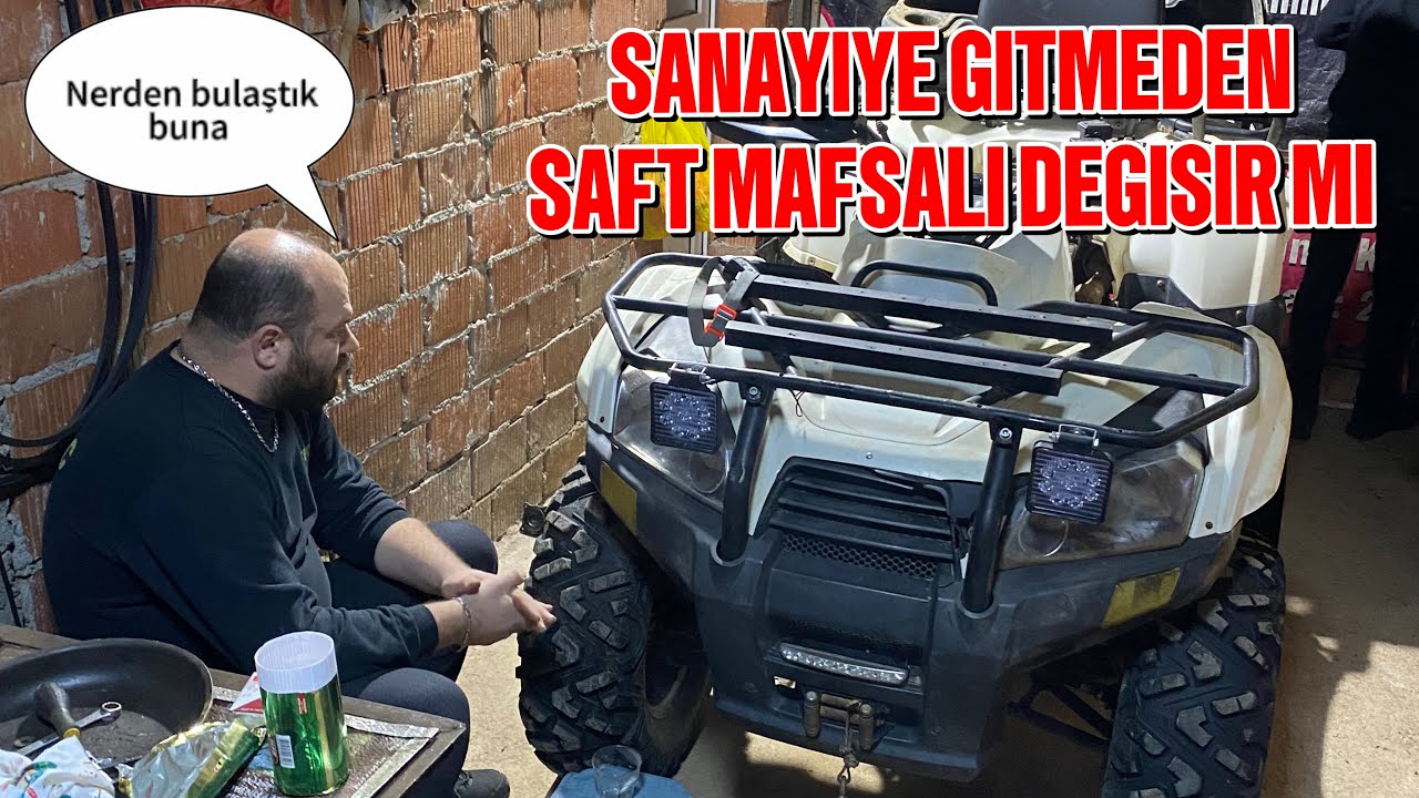 ATV ŞAFT TAMİRİ NASIL YAPILIR (SMC JUMBO 700) PART-1