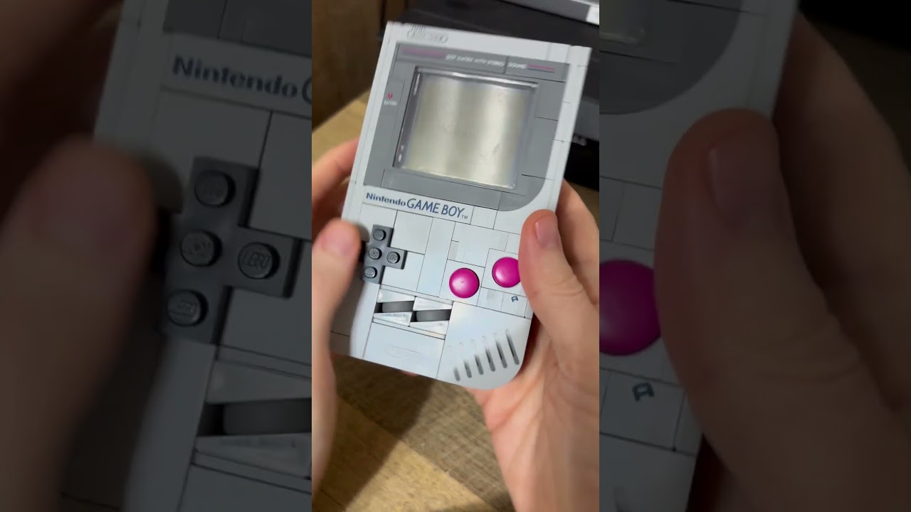 Внутри LEGO Game Boy есть динамик? 🤯