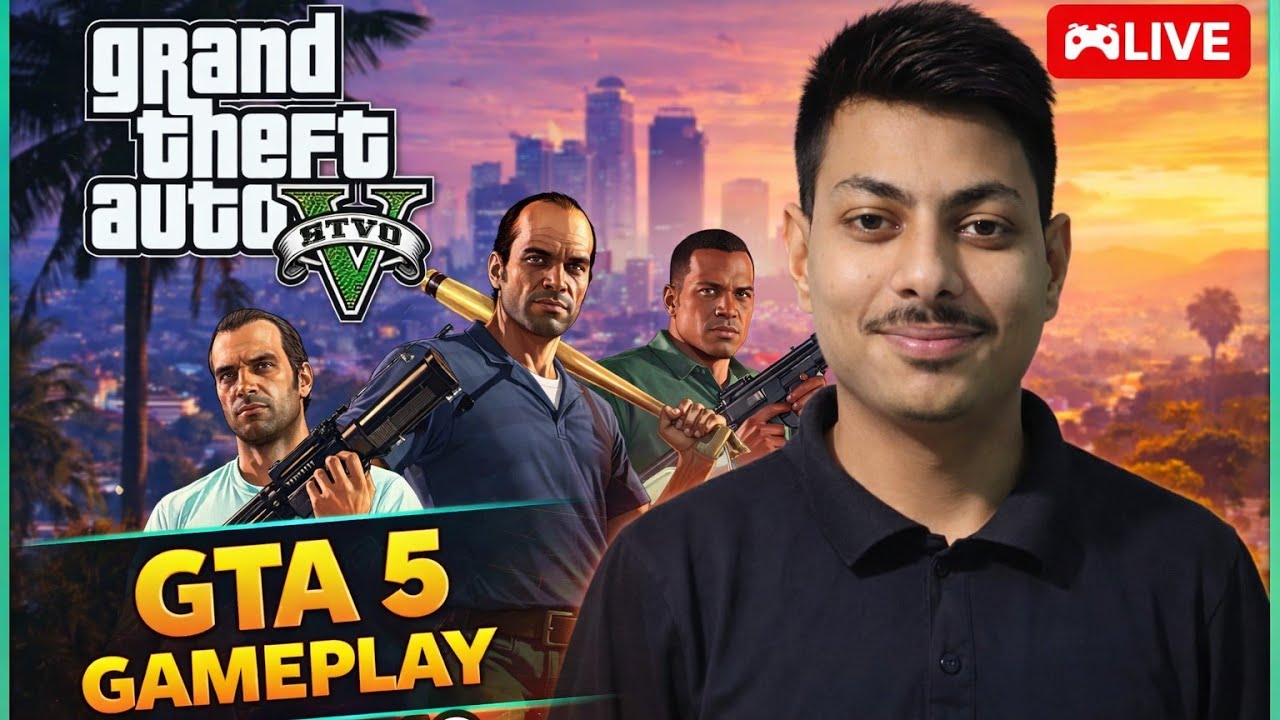 🔴 LIVE - GTA V GAMEPLAY STREAM Part-10 #gta5 #live  #gaming