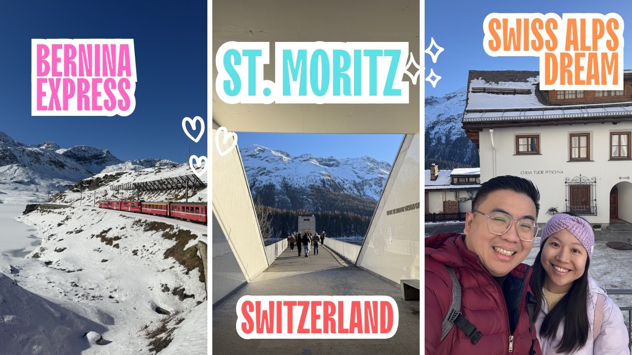 From Milan to St. Moritz 🇨🇭 Bernina Express & Snow Mountain Adventure