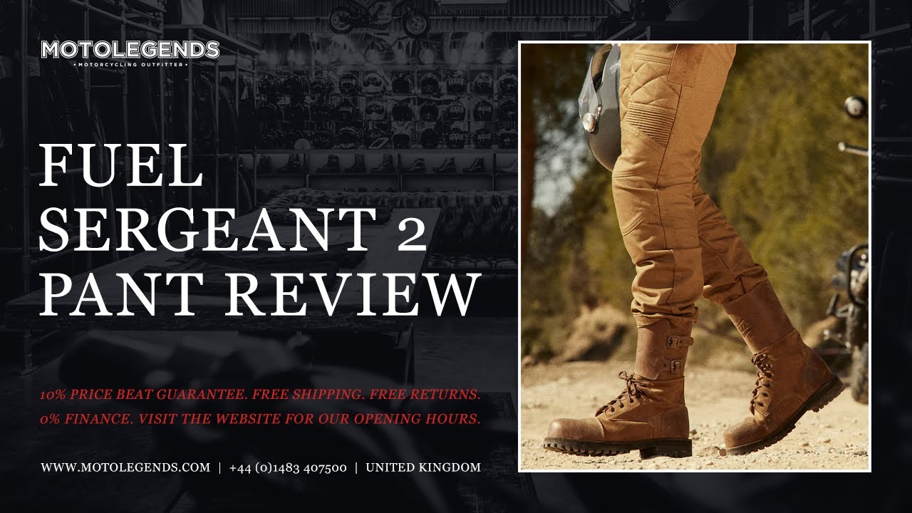 Fuel Sergeant 2 pant review