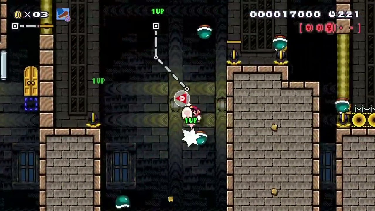 Fast-Paced New Mario Shell Level