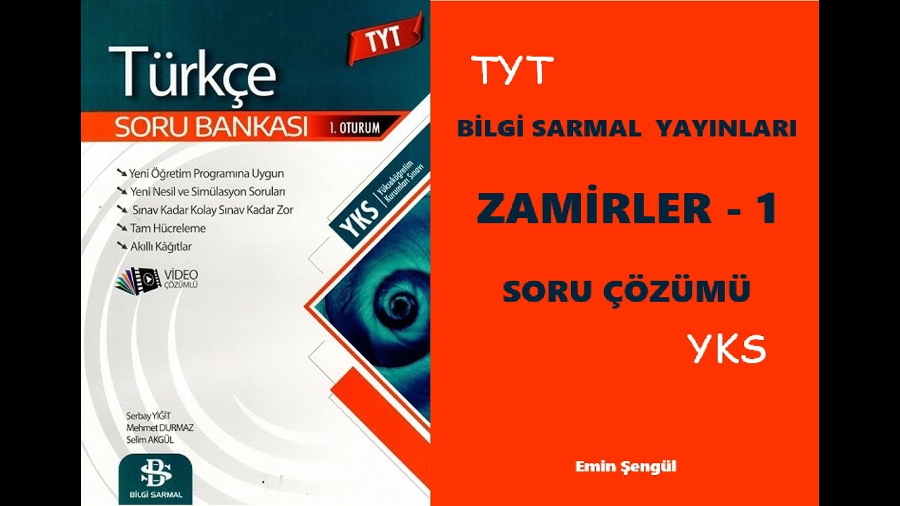 BİLGİ SARMAL ZAMİRLER (ADILLAR) 1