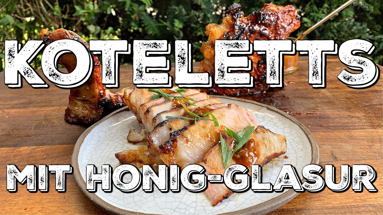 KOTELETTS MIT HONIG-GLASUR