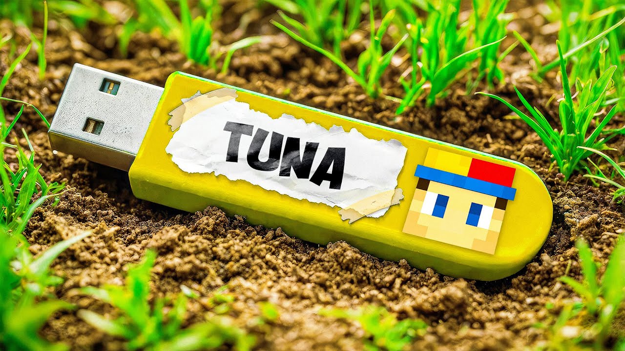 Çaylak Tuna’nın GİZLİ DÜNYASINI Buldum !! - Minecraft