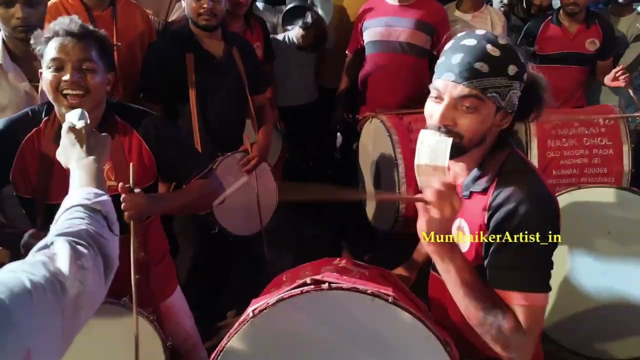 White Gold Nasik Baja - Andheri Cha Raja Visarjan 2024 - Mumbaikar Artist