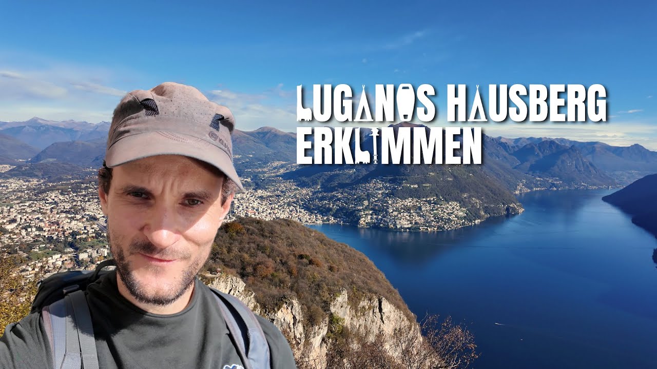 Wanderung Monte San Salvatore - Trans Swiss Trail Etappe 31 von Lugano nach Morcote