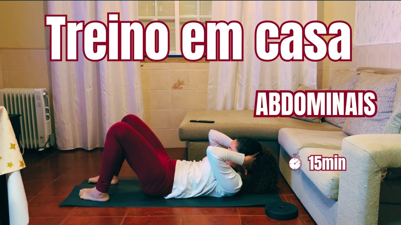 Abdômen em 15 Min em Casa | Treino de Abdominais Sem Complicação