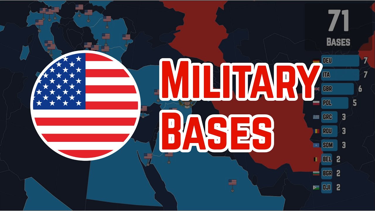 Every (Reported) Overseas U.S. Military Base, Mapped