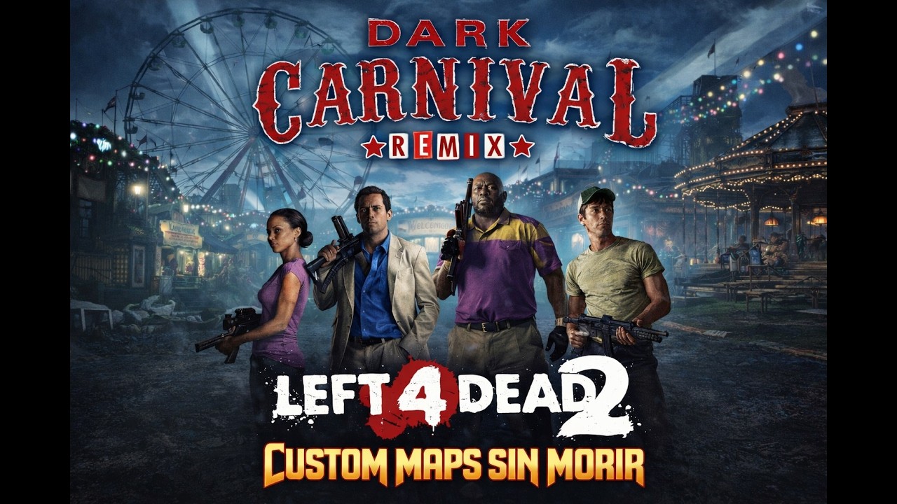 Left 4 Dead 2 -  Dark Carnival Remix  - Feria Siniestra pero Mejor!