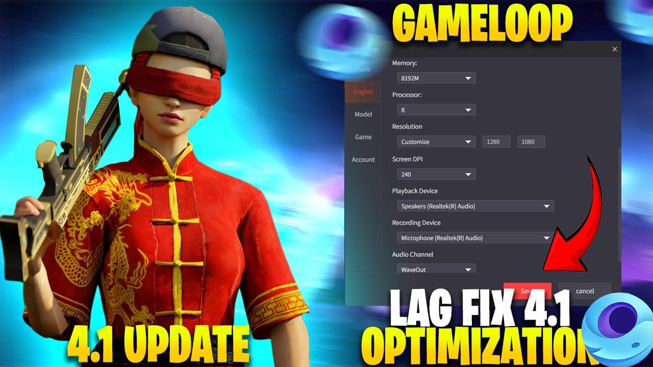  Gameloop Lag Fix 2025 New Update 4.1 🔧 | PUBG Mobile Emulator Fix  (High FPS) 🚀🔥